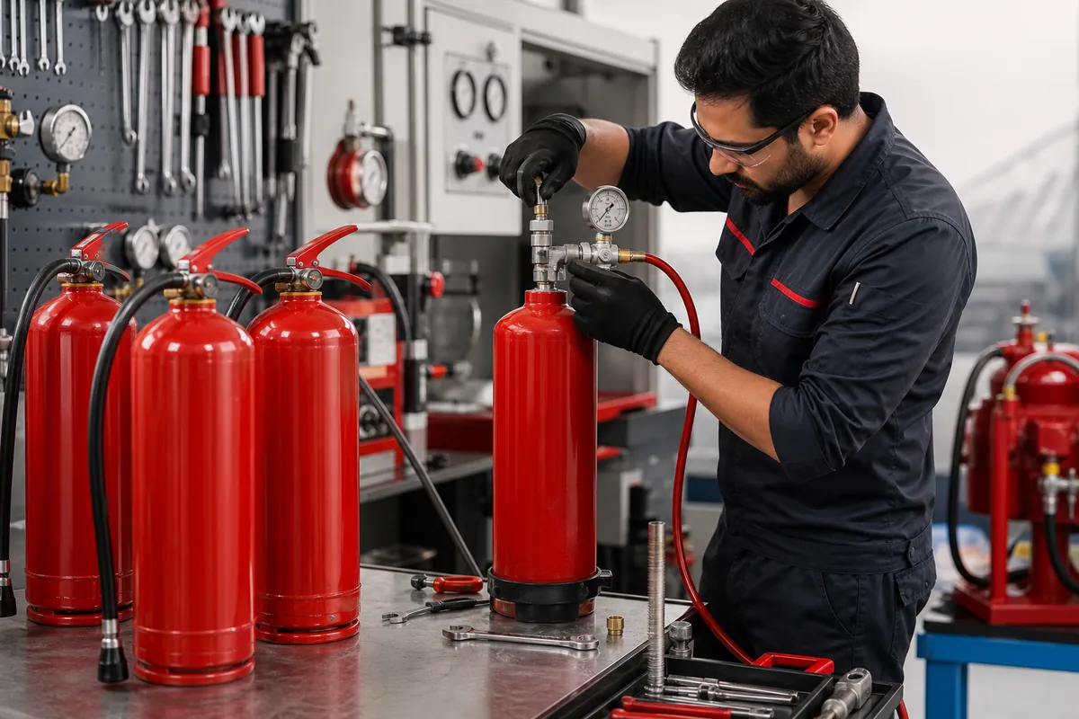 Fire Extinguisher Refilling service in Surat, Gujarat